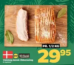 Netto Velsmag dansk ribbenssteg, DKK 29.95 tilbud
