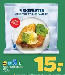 Netto Panerede fiskefileter, DKK 15 tilbud