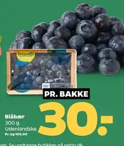 Netto Blåbær, DKK 30 tilbud
