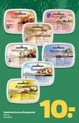 Netto Salatmesteren pålægssalat, DKK 10 tilbud