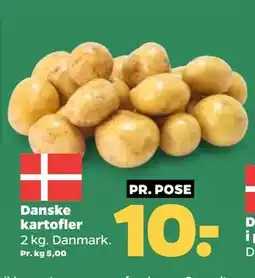 Netto Danske kartofler, DKK 10 tilbud