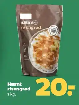 Netto Næmt risengrød, DKK 20 tilbud