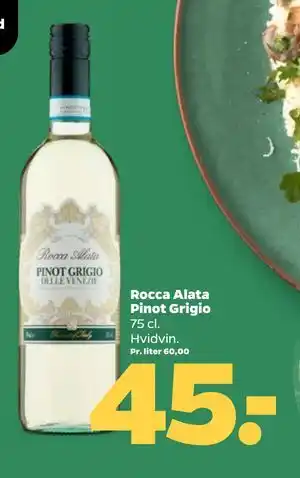 Netto Rocca Alata Pinot Grigio, DKK 45 tilbud
