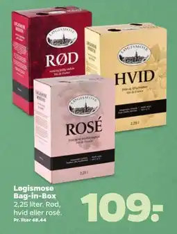 Netto Løgismose Bag-in-Box, DKK 109 tilbud