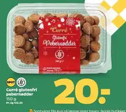 Netto Curré glutenfri pebernødder, DKK 20 tilbud