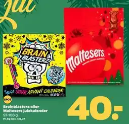 Netto Brainblasterz eller Maltesers julekalender, DKK 40 tilbud