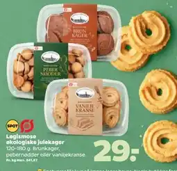 Netto Løgismose økologiske julekager, DKK 29 tilbud