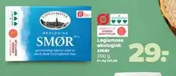 Netto Løgismose økologisk smør, DKK 29 tilbud