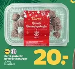 Netto Curré glutenfri havregrynskugler, DKK 20 tilbud