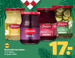 Netto Beauvais survarer, DKK 17 tilbud