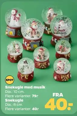 Netto Snekugle med musik, DKK 79 tilbud