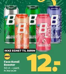 Netto Faxe Kondi Booster, DKK 12 tilbud
