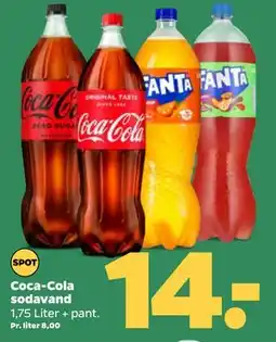 Netto Coca-Cola sodavand, DKK 14 tilbud