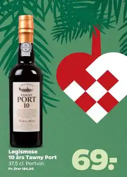 Netto Løgismose 10 års Tawny Port, DKK 69 tilbud