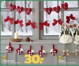 Netto Guirlande i filt, DKK 30 tilbud