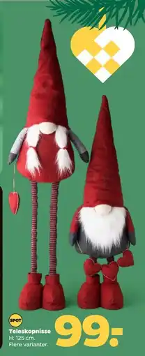 Netto Teleskopnisse, DKK 99 tilbud