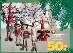 Netto Juledekoration med fjeder, DKK 50 tilbud