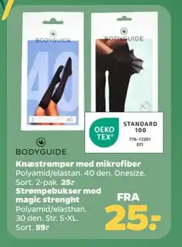 Netto Knæstrømper med mikrofiber tilbud