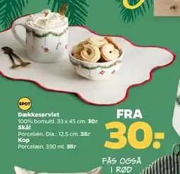 Netto Dækkeserviet, DKK 30 tilbud