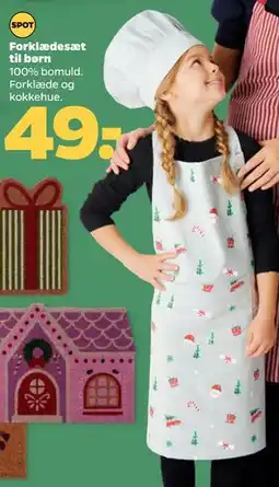 Netto Forklædesæt til børn, DKK 49 tilbud