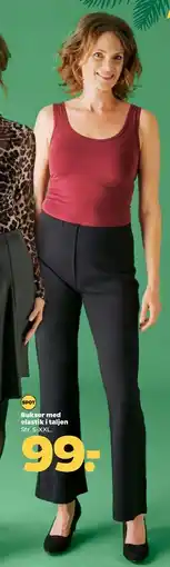Netto Bukser med elastik i taljen, DKK 99 tilbud