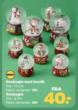 Netto Snekugle, DKK 40 tilbud