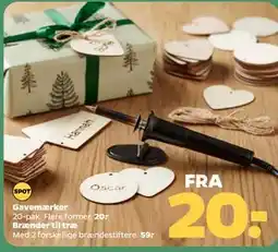 Netto Brænder til træ, DKK 59 tilbud