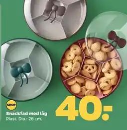 Netto Snackfad med låg, DKK 40 tilbud