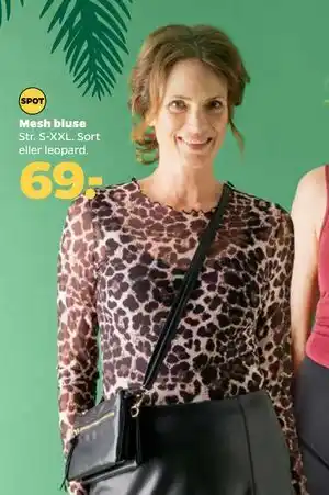 Netto Mesh bluse, DKK 69 tilbud