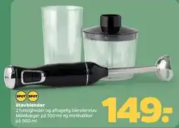 Netto Stavblender, DKK 149 tilbud