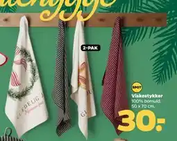 Netto Viskestykker, DKK 30 tilbud