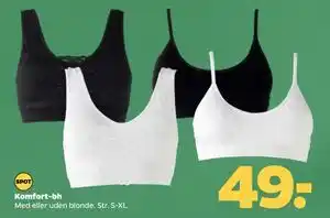 Netto Komfort-bh, DKK 49 tilbud