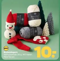 Netto Bomuldsgarn, DKK 10 tilbud