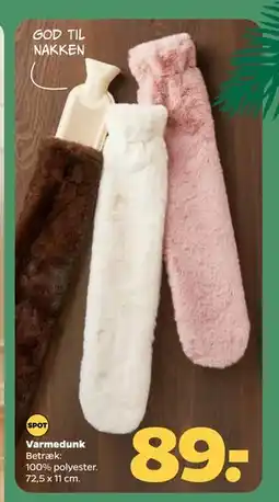 Netto Varmedunk, DKK 89 tilbud