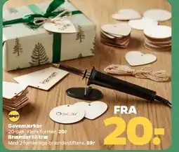 Netto Gavemærker, DKK 20 tilbud