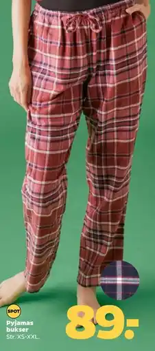 Netto Pyjamas bukser, DKK 89 tilbud