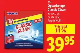 Lidl Opvasketaps Classic Clean, DKK 39.95 tilbud