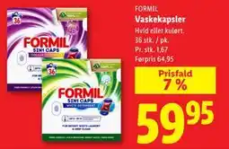 Lidl Vaskekapsler, DKK 59.95 tilbud