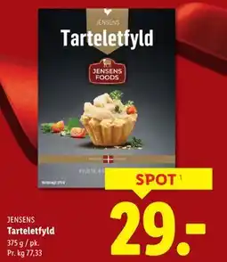 Lidl Tarteletfyld, DKK 29 tilbud