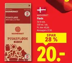 Lidl Fløde, DKK 20 tilbud