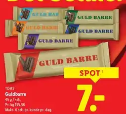 Lidl Guldbarre, DKK 7 tilbud