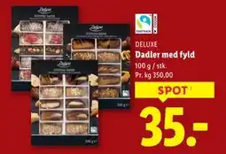 Lidl Dadler med fyld, DKK 35 tilbud