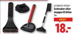 Lidl Isskraber eller moppe til bilen, DKK 18 tilbud