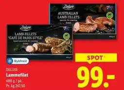 Lidl Lammefilet, DKK 99 tilbud