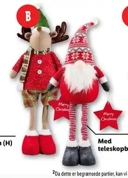 Lidl Pyntenisse eller -rensdyr², DKK 59 tilbud