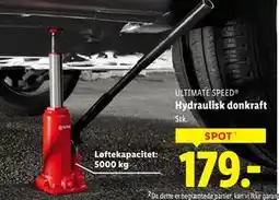 Lidl Hydraulisk donkraft, DKK 179 tilbud