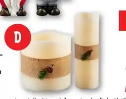 Lidl LED-lys af voks, DKK 69 tilbud