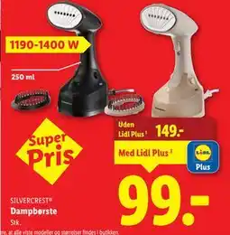Lidl Dampbørste, DKK 149, App-pris tilbud