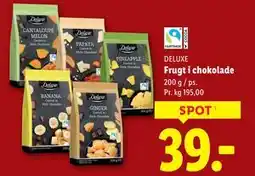 Lidl Frugt i chokolade, DKK 39 tilbud