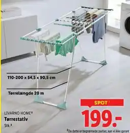Lidl Tørrestativ, DKK 199 tilbud